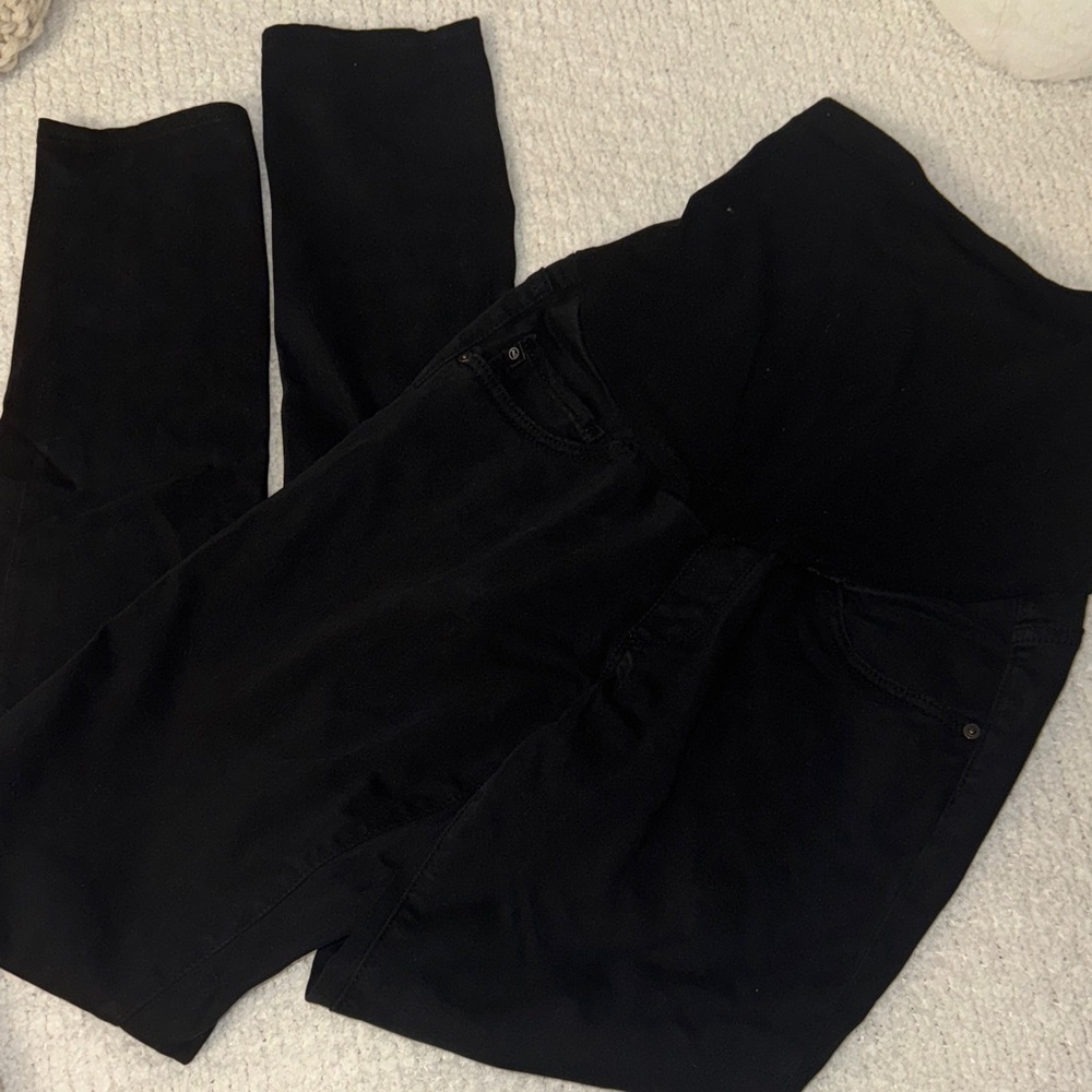 AG Adriano Goldschmied Black Skinny Jeans